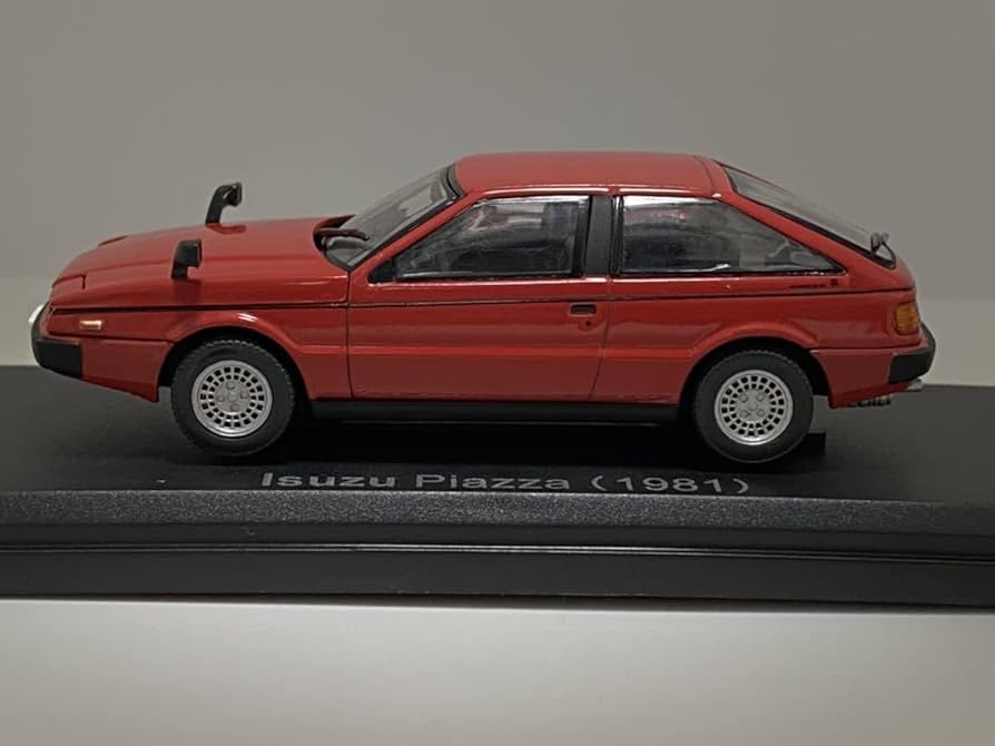 ミニカー　いすゞピアッツァ2台セット いすゞ ピアッツァ NERO XE ハンドリング バイ ロータス (1988
